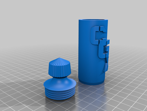 personalizado cgx botella de agua v11 3d print model - Mito3D