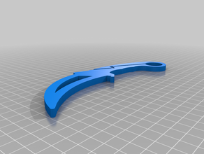 karambit formatore coltello 3d print model - Mito3D