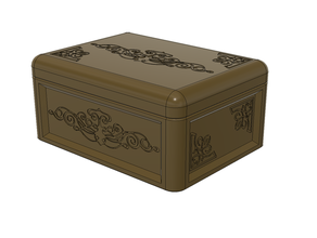 wedding tokens box 3d print model - Mito3D