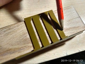 square helper small +big woodworking scribe mark line 3d print model - Mito3D