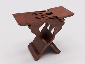 luban stool 3d print model - Mito3D