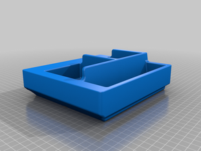 citreon berlingo tray 3d print model - Mito3D