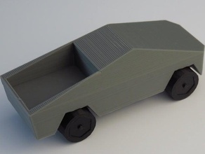 tesla cybertruck brinquedo 3d print model - Mito3D