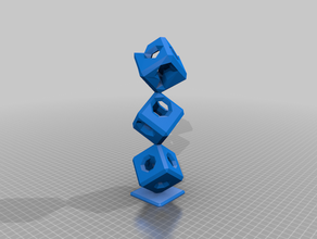 frattale cubi 3d print model - Mito3D