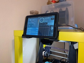 ikea lack universal tablet phone mount 3d print model - Mito3D
