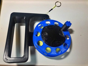 codereel fishing reel 3d print model - Mito3D