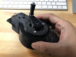 cycloidal gearbox test without motor drive 3d print model - Mito3D