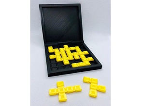 tricksy de puzzle les mathématiques mathématique nosupports pas support printinplace imprimer la place remplisseur stockage trame jouet jouets 3d print model - Mito3D