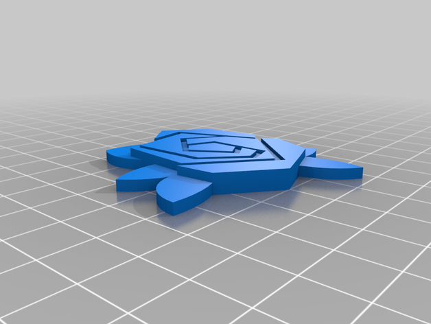 Blume - origami-rose 3D print model - Mito3D