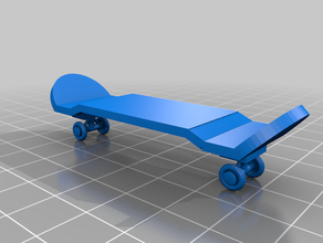 skateboard 3d print model - Mito3D