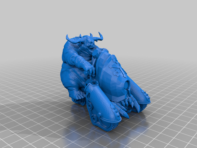 greater demon scooter warhammer 40k fantasy 3D print model - Mito3D