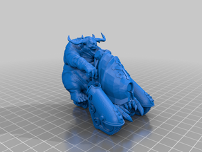 greater demon scooter warhammer 40k fantasy 3d print model - Mito3D