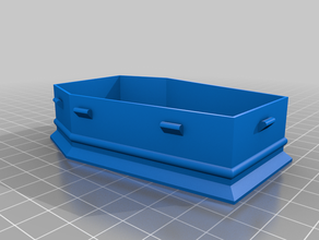 beta fish casket 3d print model - Mito3D