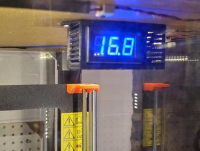 Temperatur-sensor-display-Gehäuse 3d-Drucker Gehäuse prusa sensor Temperatur 3d print model - Mito3D