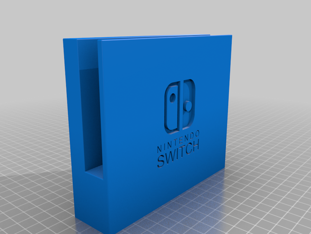 switch lite charging dock logo nintendo 3D print model - Mito3D