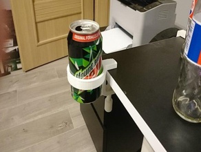 clamp drink holder 3d print model - Mito3D