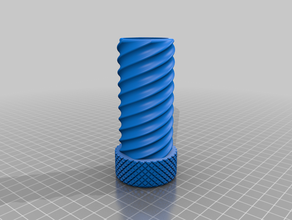 remix knurled twist container