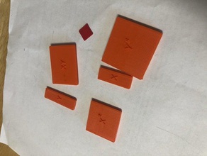 algebra tiles 3d print model - Mito3D