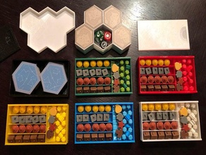 arazzo organizzatore gioco da tavolo boardgames accessori inserti giochi stonemaier 3d print model - Mito3D