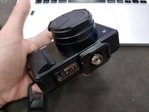 küçük evrensel plaka peak design capture camera clip 3d print model - Mito3D