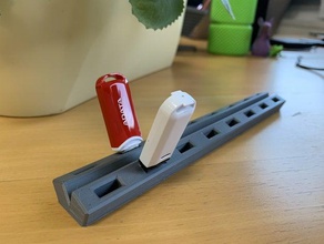 usb flash drive holder stick 3d print model - Mito3D