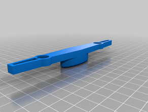 carry push-button handle created freecad v018 luggage made push button case 3d print model - Mito3D