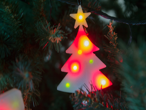 3d holiday ornaments leds decoration led ornament 3d print model - Mito3D