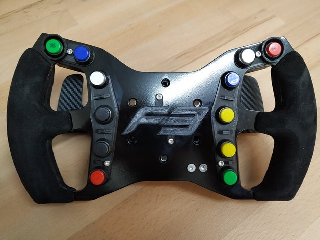 formula b1 - sim racing steering wheel formula1 1 one logitech simracing thrustmaster 3D print model - Mito3D