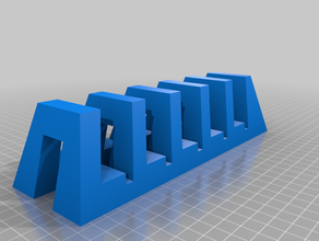 tavoletta porta-cellulare da 5 pezzi 3d print model - Mito3D