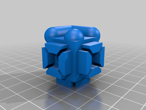 2020 v-slot profile cube corner bumper 3d print model - Mito3D