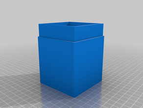 magic gathering box sammeln Magie storage 3d print model - Mito3D