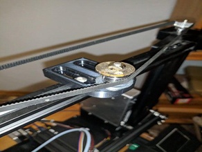 doble z tensor de la correa 6mm 10mm cinturón el ender3 ender3pro 3d print model - Mito3D