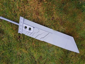 ff7 buster sword finalfantasy final fantasy oddworks espada 3d print model - Mito3D