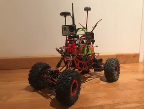 rover platform 3d print model - Mito3D