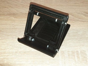 compacte et pliable stand pour téléphone 3d print model - Mito3D