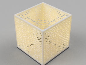 rd box v2 cuadro penstand portalápices reacción difusión 3d print model - Mito3D
