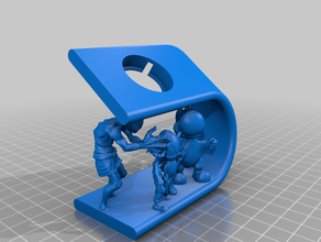 smart watch charging station 3d print model - Mito3D