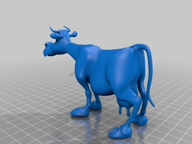 cow 3D print model - Mito3D