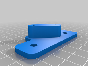 anycubic mega s filament sensor support i3 spool holder 3d print model - Mito3D