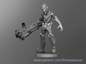 frost elementar dnd dungeons dragons tabletop 3d print model - Mito3D