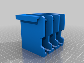 my customized ultimaker print core holder 3d print model - Mito3D