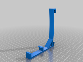persianas de la vertical valencia soporte montaje clip monte verticales ciegos 3d print model - Mito3D