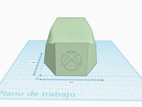 xbox un contrôleur hexastand v11 console hexagone hexagonal le stand jeu vidéo la one 3d print model - Mito3D