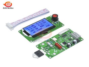 front panel spot welding control board two pulses lcd 3d print model - Mito3D