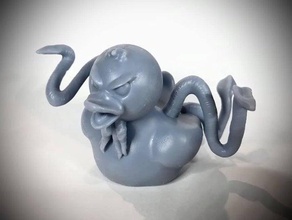 quackthulhu critical role quackthulu rubber duck 3d print model - Mito3D