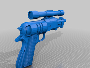 daha sonra çaresiz blaster 3d print model - Mito3D