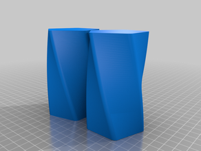 100x64 twisting containers customizer customized 3d print model - Mito3D