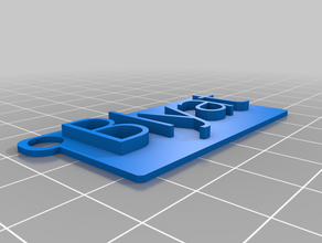 blayt keysign 3d print model - Mito3D