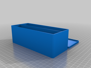mon personnalisés simple pleinement boîte 3d print model - Mito3D