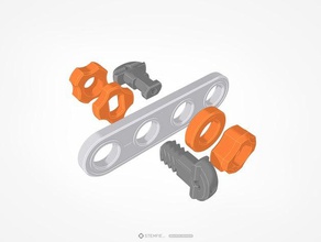 stemfie construcción conjunto de piezas muestra 3d print model - Mito3D